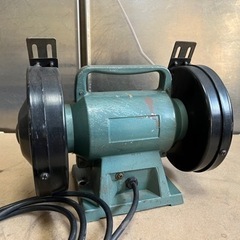 新興製作所 ニュー ストロンググラインダー SHG-150H 刃物研ぎ機 両頭グラインダ 研磨 切削 電動工具 中古 動作確認済 ④の画像