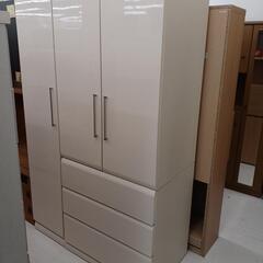 ★ジモティー割あり★整理ﾀﾞﾝｽ大　WH　現状販売　高さ(H)191× 幅(W)119× 奥行(D)54cm【joh1531】