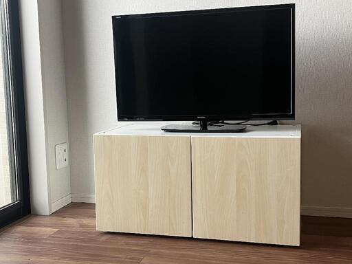 SHARP32インチ テレビ\u0026テレビ台①