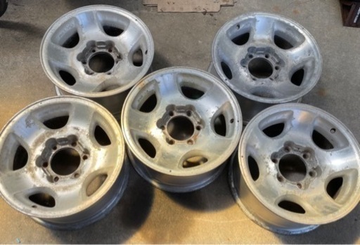 ランクル80 純正ホイール