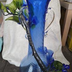 ガラス細工　花瓶　小物 花瓶２の画像