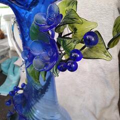 ガラス細工　花瓶　小物 花瓶２の画像