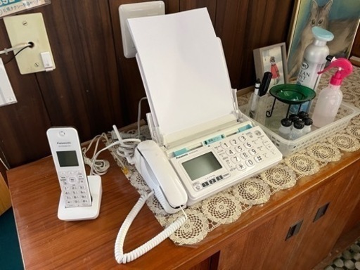 子機付きパナソニックファクシミリ