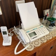 子機付きパナソニックファクシミリ