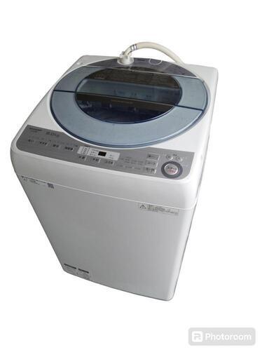 シャープ　洗濯機　8kg　ES-GV8C　2018年製