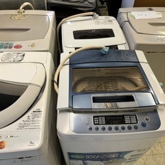 冷蔵庫3台・ 洗濯機6台
