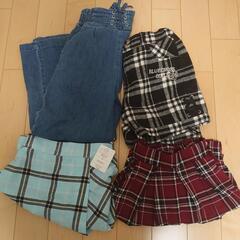 新品ありこども服女の子160cm4点