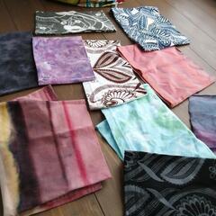 ハギレ生地【無料で差し上げます！】様々な色柄があります。