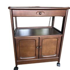 アンティーク　コンセント付き　サイドボード　キッチンボード　電話...