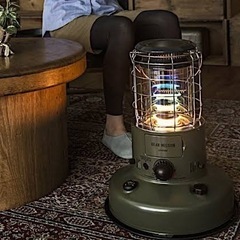 おまけ付き【美品/トヨトミ】対流式石油ストーブGEAR MISSION RR-GE25(G)オリーブ色 日本製 【コンクリート】9畳/【木造】7畳