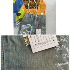 ブランドベビー服　新品2着　80から90サイズ　まとめ売りの画像