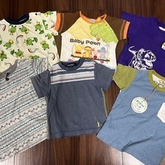 【新品あり】子供服 半袖 半ズボン 90cm、100cm 9着の画像