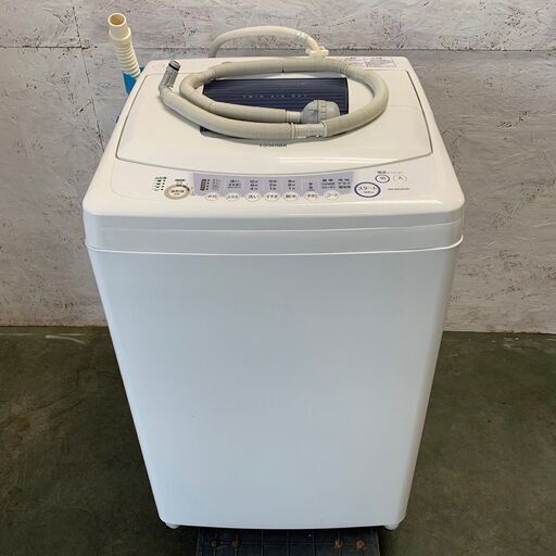 【TOSHIBA】 東芝 全自動電機洗濯機 6.0㎏ AW-60GA 2006年製 S0111