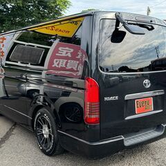 自社ローンあり！ガソリン100リットルプレゼント✨装備充実✨人気車✨トヨタ☆ハイエースバン☆ロングスーパーGL☆2000cc☆5人乗り☆の画像