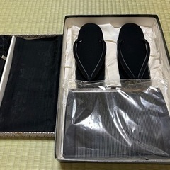 超美品‼️本革底草履＆絹100%帯締め＆鞄セット