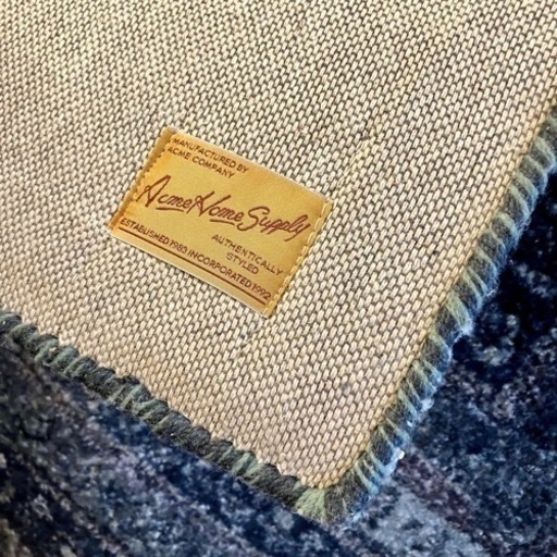 《売約済》Acme Furniture  アクメ  ラグ 　絨毯　カーペット　BRENTWOOD RUG　おしゃれ　インド産　ブレントウッド　Acme  studio