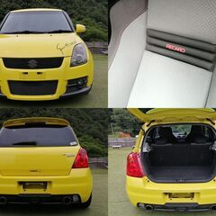 ★値下！2年予備検査付！美車 スイフトスポーツカスタム車! AT RECARO・HKS車高調・WORK17インチ・SUZUKISPORTマフラー★の画像