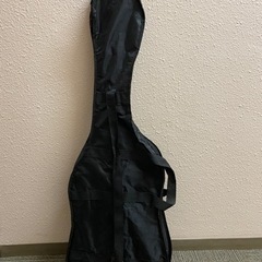 エレキギター　ブルー　ケース、コード、バンド付きの画像