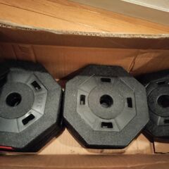 バーベルにもなるダンベル(最大40kg)の画像