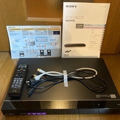 ※お話中　ソニー ブルーレイレコーダー 2TB 3番組同時録画 BDZ-ET2200