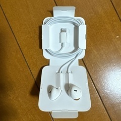 正规品 Apple  iPhoneのイヤホン (lightning)