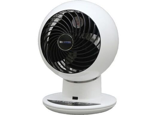 【美品】アイリスオーヤマ サーキュレーター アイ 静音 上下左右首振り 18畳 パワフル送風 リモコン付き PCF-SC15T ホワイト