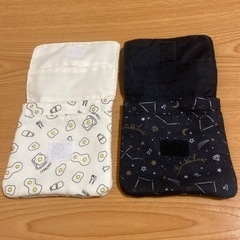 ハンカチポーチ　キッズ　小学生　2つセットの画像