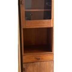 ヴィンテージ　木製棚　キャビネット