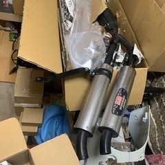 HONDA NSー1 2本出しマフラー                              値下げしました。
済み の画像