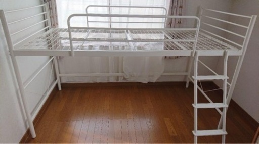 ニトリ　ミドルベッド　セパタPW　家具