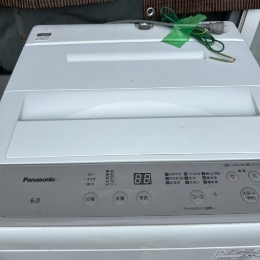 Panasonic6キロ洗濯機決まりました\n
