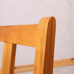 ウニコ ブレス ダイニングチェア ライン チーク無垢 板座 北欧スタイル