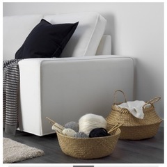 【IKEA】 カゴ　収納の画像