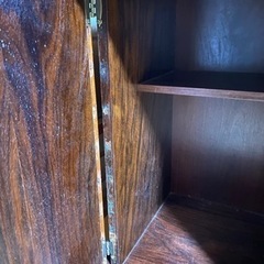 木製ローキャビネットの画像