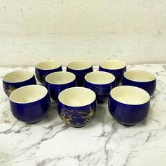  18411   茶器セット　九谷焼   ◆大阪市内・東大阪市他 6,000円以上ご購入で無料配達いたします！◆ ※京都・高槻・枚方方面◆神戸・西宮・尼崎方面◆生駒方面、大阪南部方面　それぞれ条件付き無料配送あり！            の画像