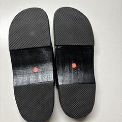 【お値下げ可】未使用❗️メンズ下駄XＬ　扇子付きの画像