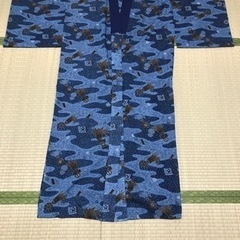 大島紬　男物着物（桐タンス付）