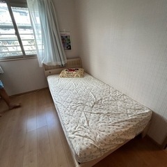 家具 ベッド シングルベッドの画像