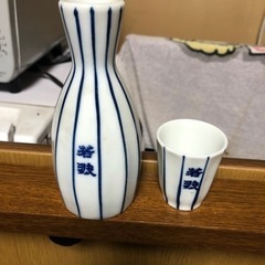 日本酒とっくり　ロックグラス　お猪口の画像