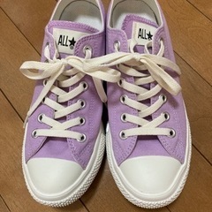 靴23.5cm 、converseコンバース、レディース、の画像