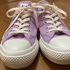 靴23.5cm 、converseコンバース、レディース、の画像