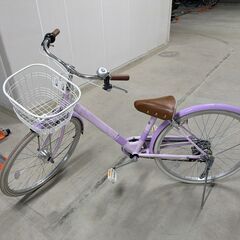 小学校〜中学生くらいの女の子向けの自転車です。26インチ　直接取...
