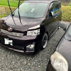 交換可　zrr70w ヴォクシー  改造多数　車検ほぼ2年　カス...