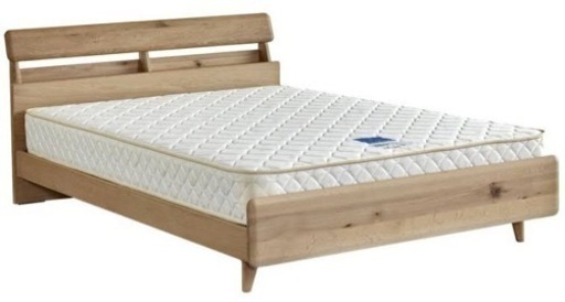 【大幅値下げ】家具 ベッドフレーム　マットレス　ワイドダブルベッド