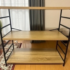 3段ラックの画像