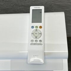 【TOSHIBA】 東芝 ルームエアコンディショナ 冷暖房 除湿 空調 6畳 内機 RAS-J221M 外機 RAS-J22MA 2022年製 S0120