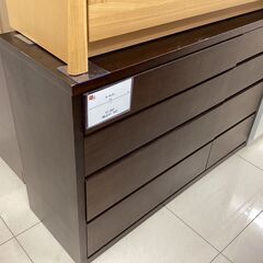 5段チェスト　ブラウン