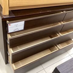 5段チェスト　ブラウンの画像