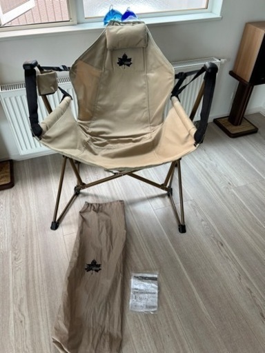 新品・未使用　ロゴス(LOGOS) Tradcanvas ゆらゆらハンモックチェア  キャンプ (品番73173159)折り畳み 耐荷重130kg