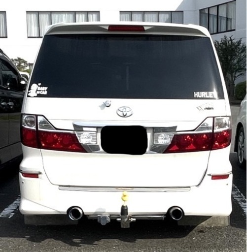 アルファード10系 ヒッチメンバー